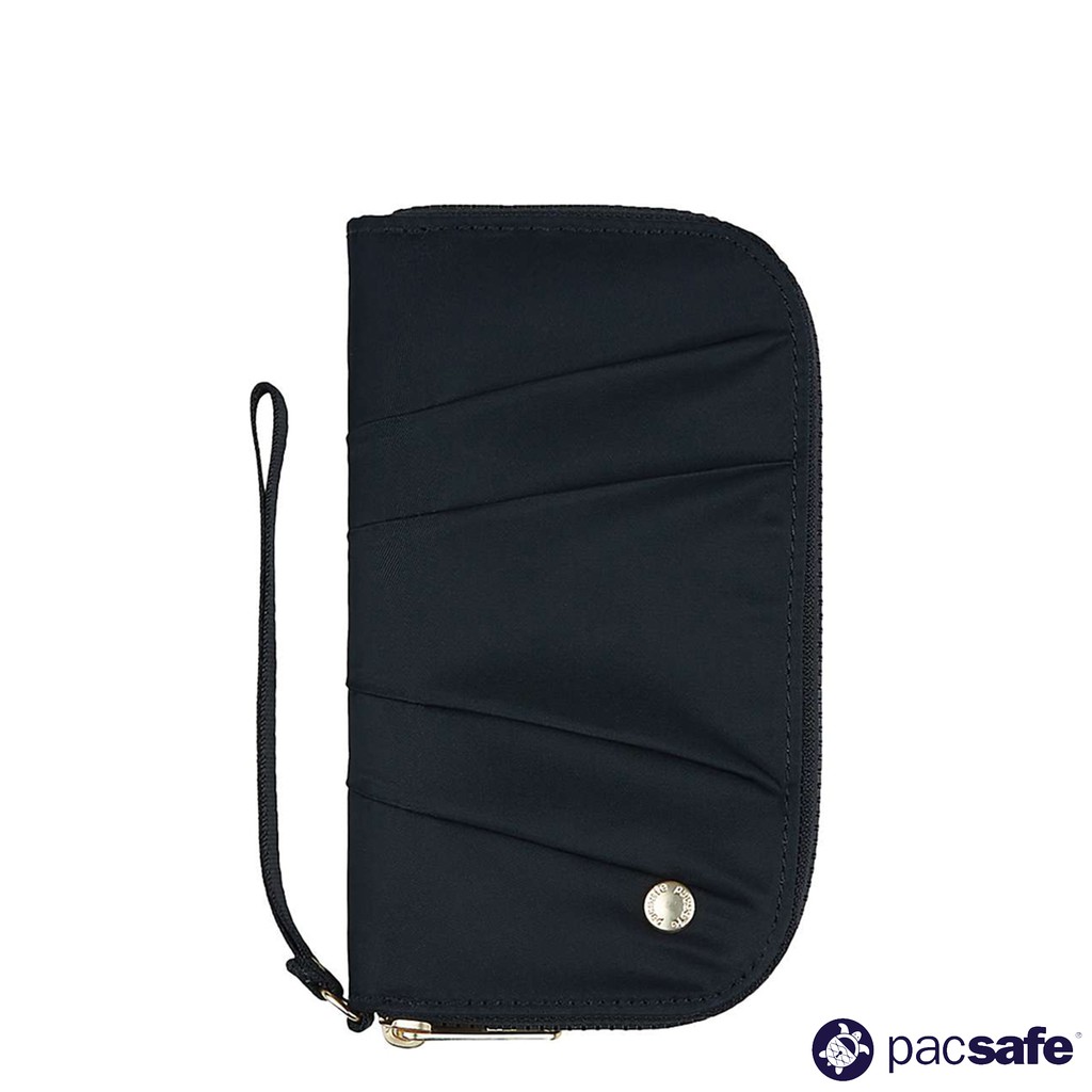 Pacsafe Anti-Theft Citysafe CX RFID Blocking Zip Wristlet Wallet ...