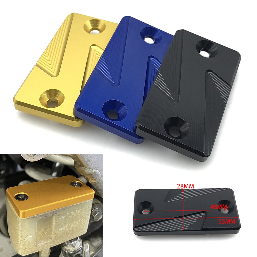 CNC Aluminum Scooter Accessories Rear Brake Fluid Reservoir Cap For ...