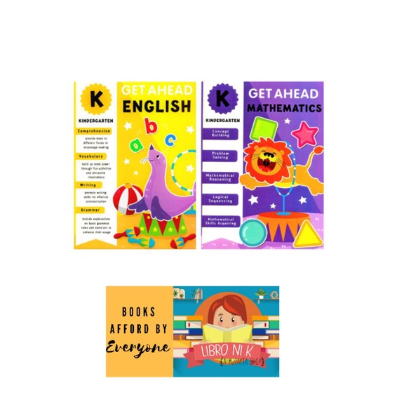 Kindergarten workbook bundle Math and English | Shopee Philippines