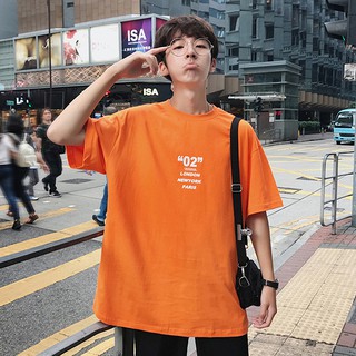 Summer Korean Tops Tshirt Men Oversized t shirts Fashion casual Top for Men  printing Black t-shirt Mens Five Sleeve Top Round Neck Tshirt Unisex short Mens  clothes loose drop shoulder | Shopee