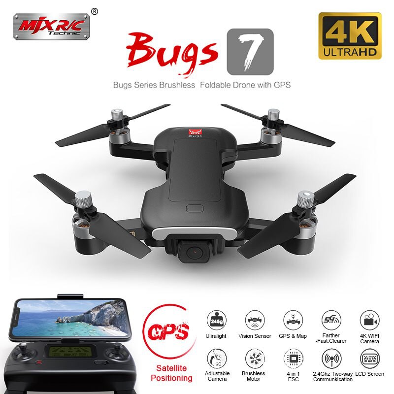 Mjx bugs 7 on sale drone quadcopter