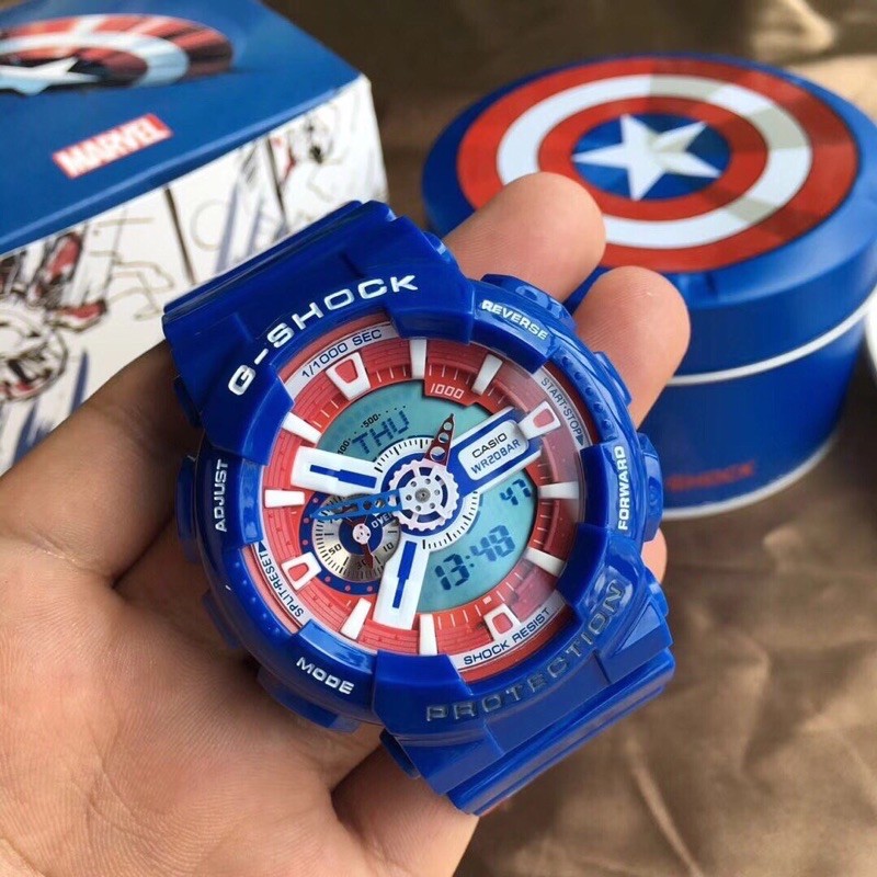 Casio g shock on sale avengers