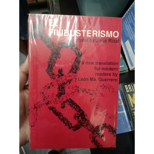 El Filibusterismo A Novel Of Dr. Rizal | Shopee Philippines