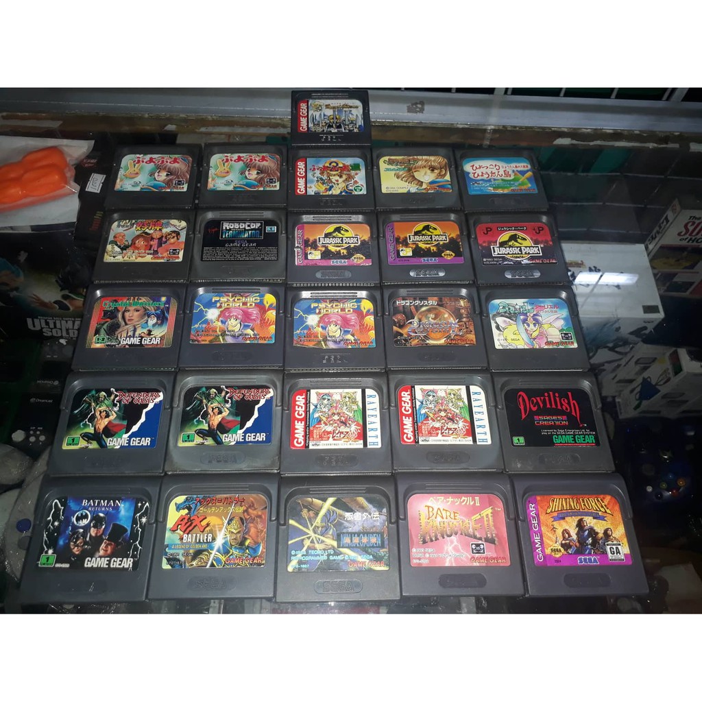 Sega Game Gear Games | Shopee Philippines