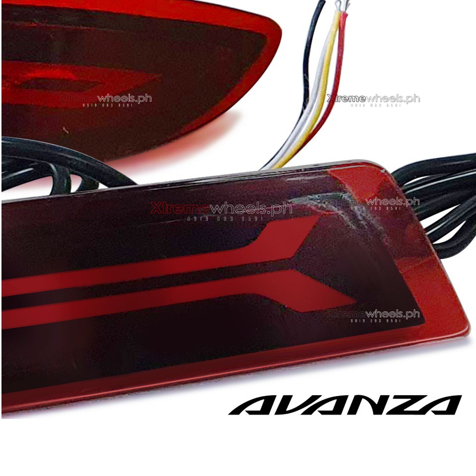 Toyota Avanza 2012 to 2026 With Signal Rear Bumper Led light multi ...