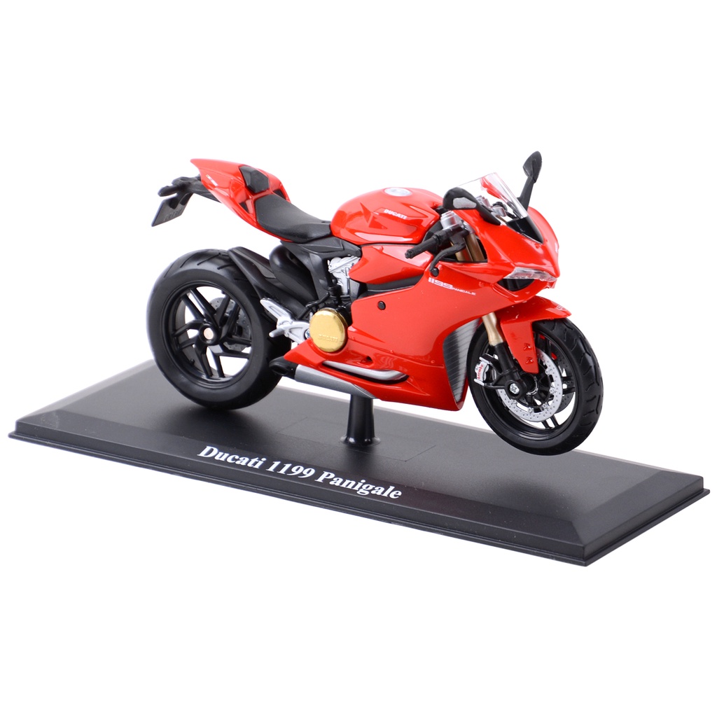 Maisto 1:12 Ducati 1199 Panigale With Stand Die Cast Vehicles ...