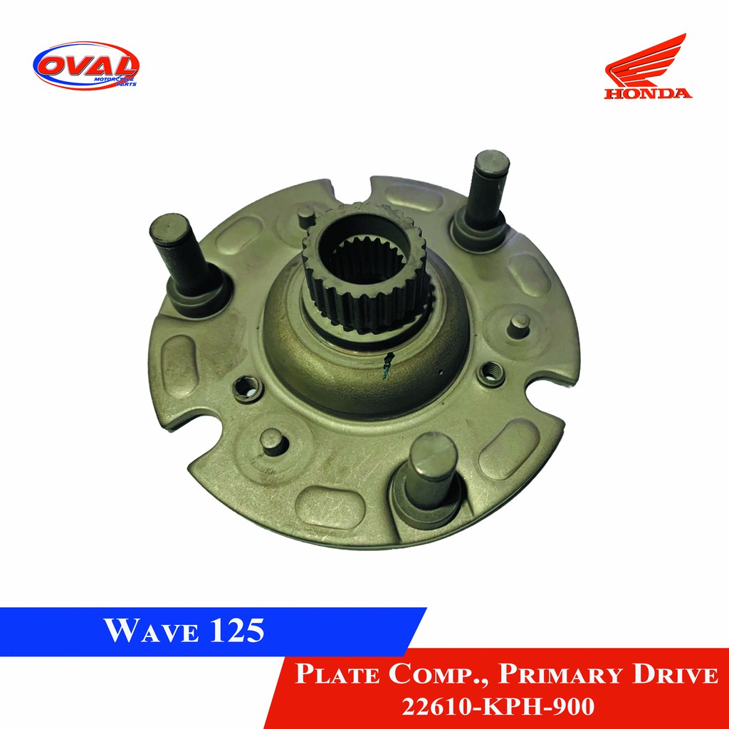 Honda Wave125 Plate Comp., Primary Drive 22610-KPH-900 | Shopee Philippines