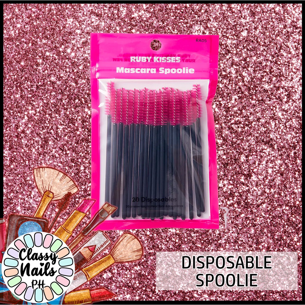 Pink Disposable Spoolie (20pcs/pack) | Shopee Philippines