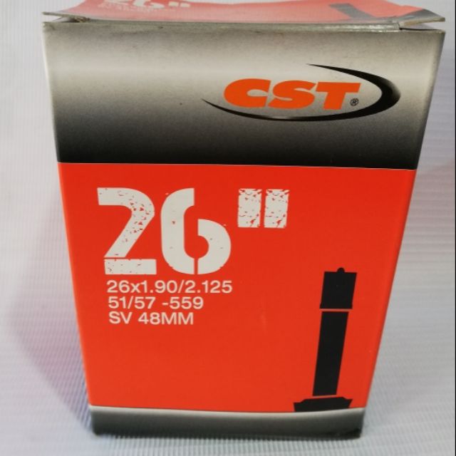 Bike Inner Tube 26 CST Bike Interior 26x1.9/2.125 SV/FV(48mm) Shopee Philippines