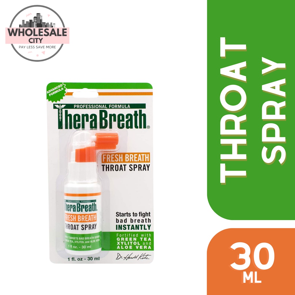 TheraBreath, Fresh Breath, Throat Spray, 1 fl oz (30 ml) Shopee Philippines