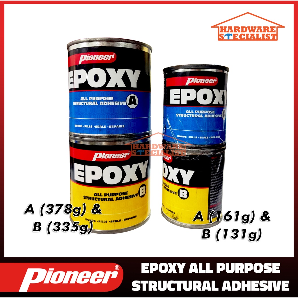 Pioneer Epoxy All Purpose Structural Adhesive A & B Original Authentic