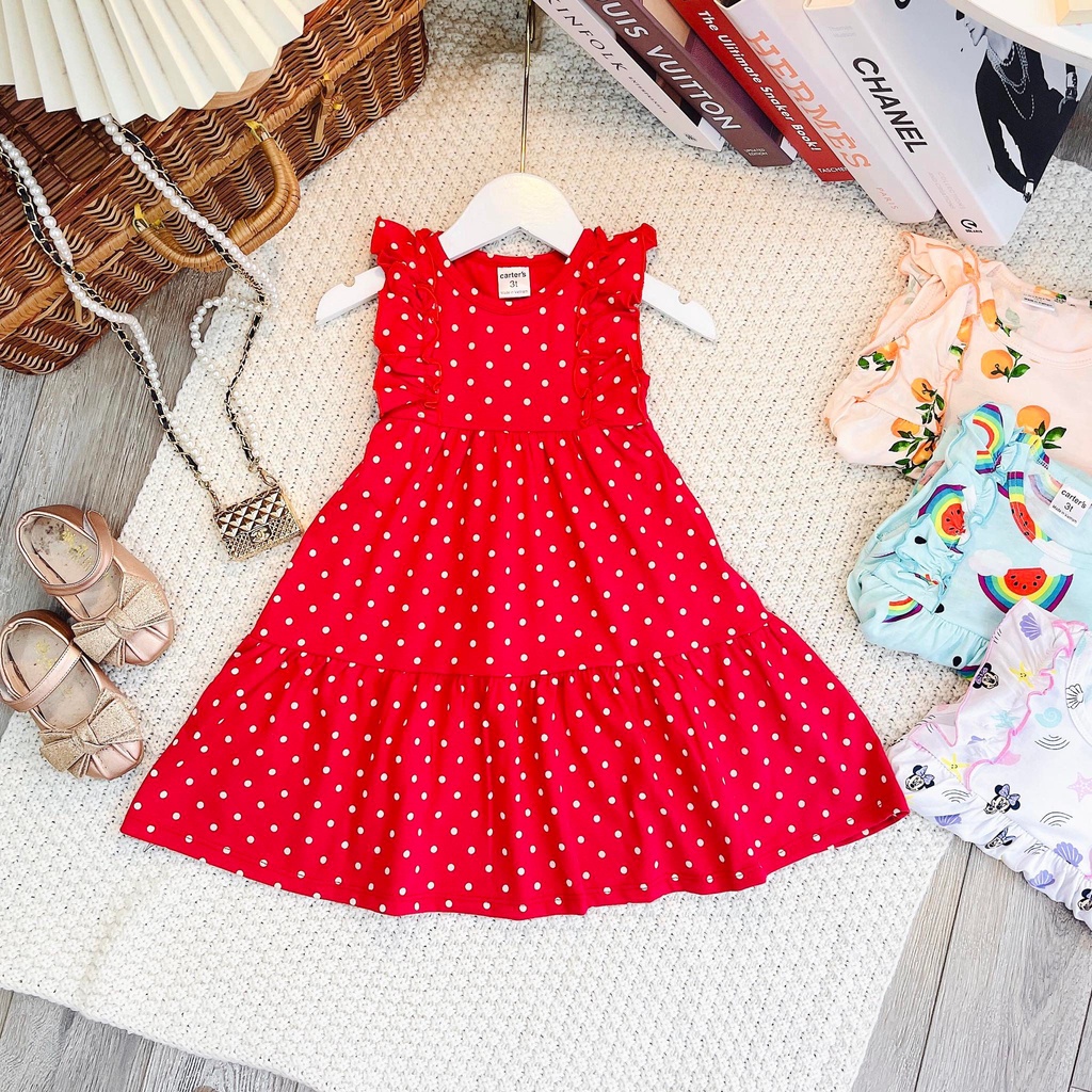 Carters Summer Dress with Side Ruffles SIZE 3T 8T 1 6yo petite from Vietnam Shopee Philippines