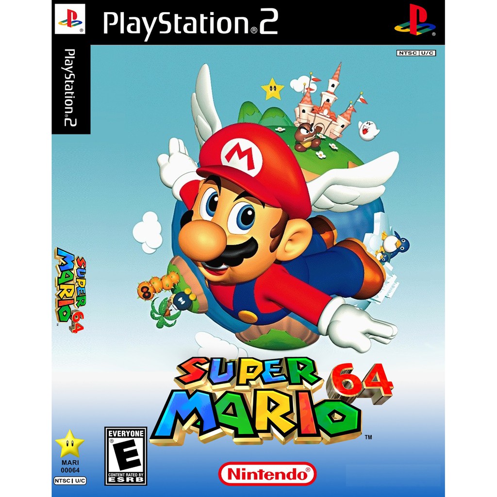 PS2 Super Mario 64 PS2 Games Playstation 2 PS2 Mario game Super Mario N64 PS2