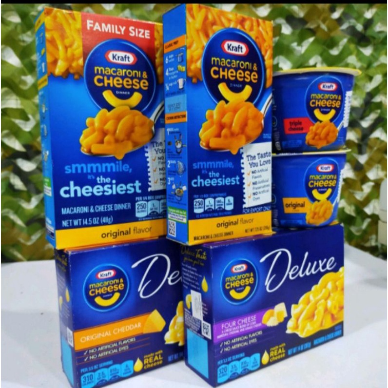 Kraft Macaroni & Cheese 206g-366g | Shopee Philippines