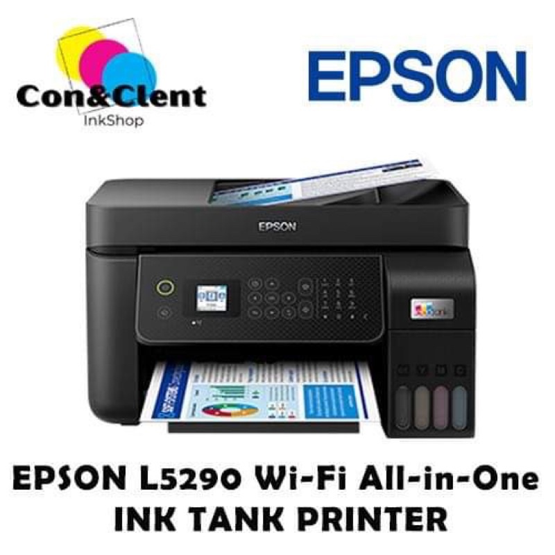 Brandnew Printer L5290 all in One adf (wireless) | Shopee Philippines