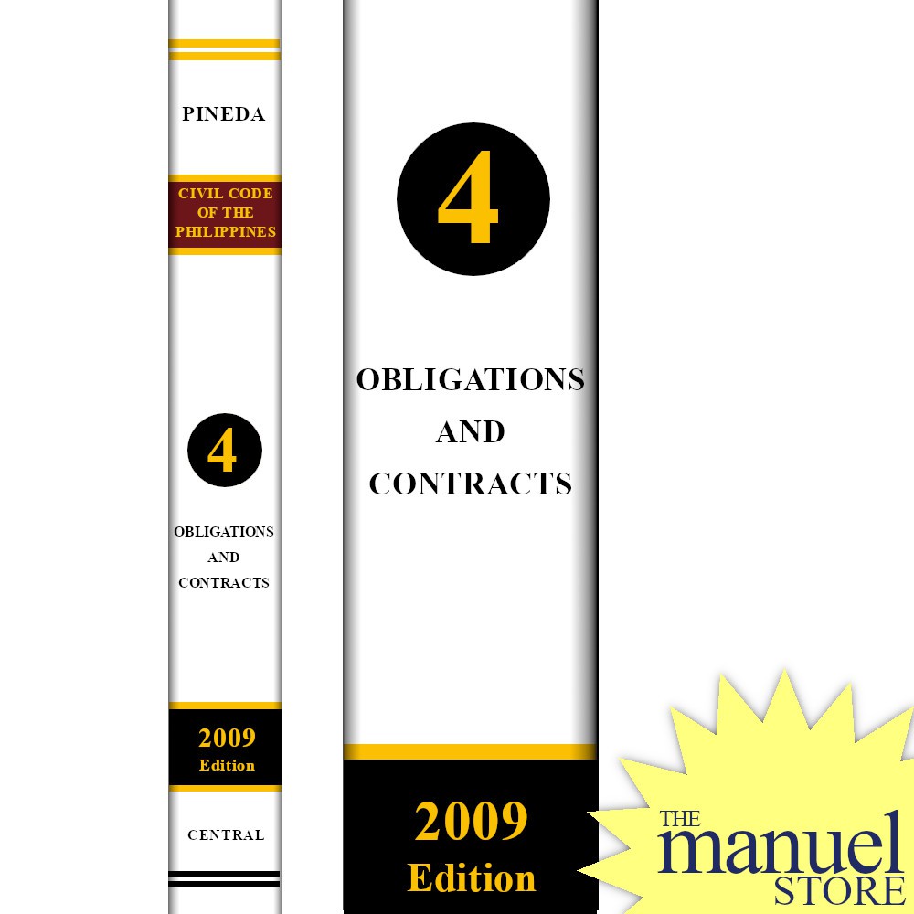 Pineda Vol. 4 (2009) - Obligations and Contracts - Civil Code Annotated ...
