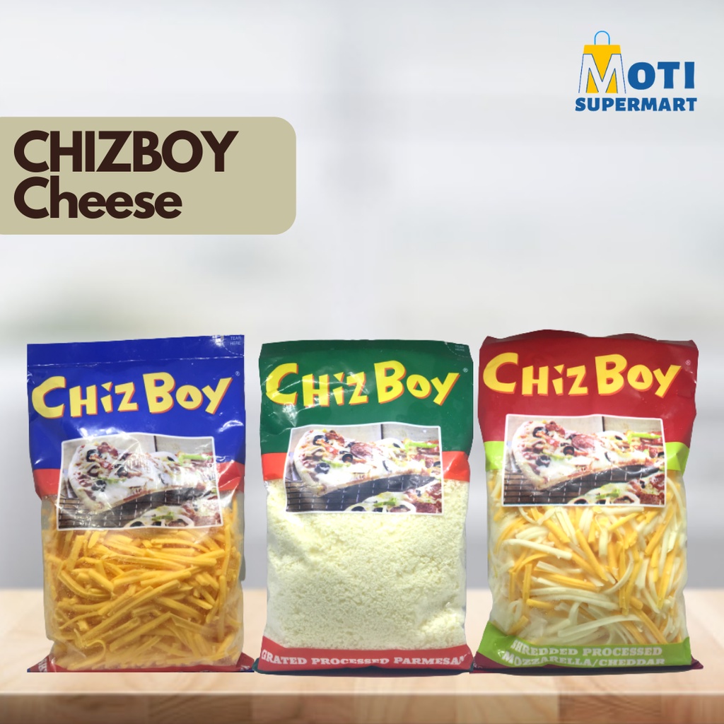 【Ready Stock】 ChizBoy Cheese Grated Parmesan/Shredded Mozzarella