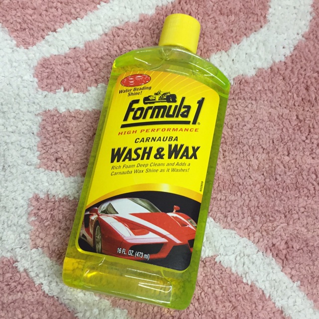 Carnauba Wash & Wax - 64oz - Formula 1 Wax