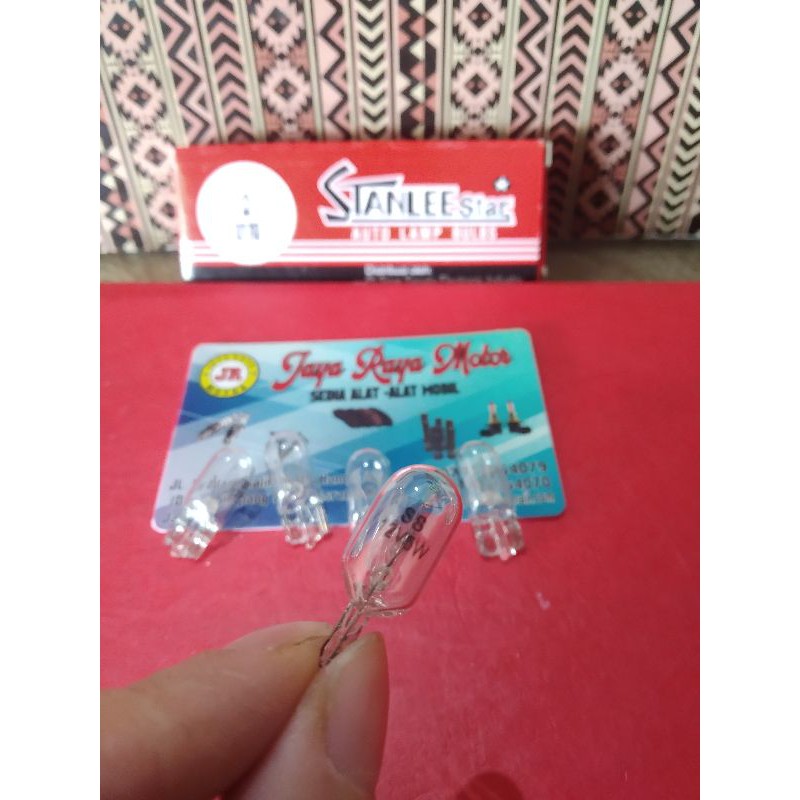 Car Light Bulb Twilight Light Bulb T10 12V 5Watt Stanlee | Shopee ...