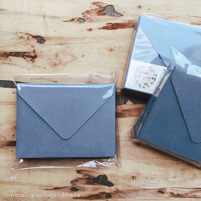 A2/A6 Size Envelopes for Cards & Invitation 10 PCS PLAIN Shopee