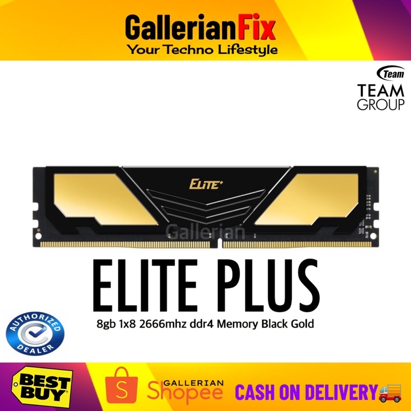 8gb Ram Team Elite Plus Ddr4 2666 ELITE PLUS DDR4 DESKTOP MEMORY