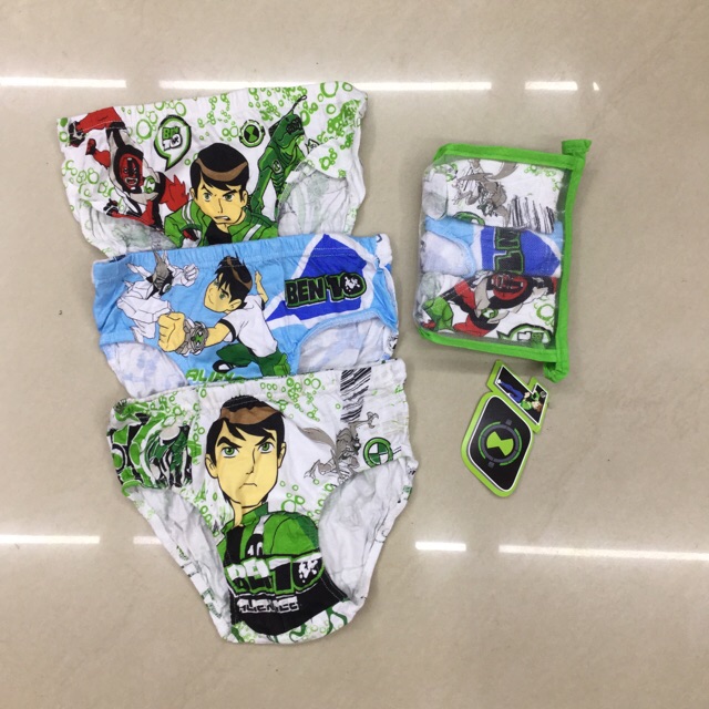 Ben10 underwear for kids 5yrs to 7 yes old