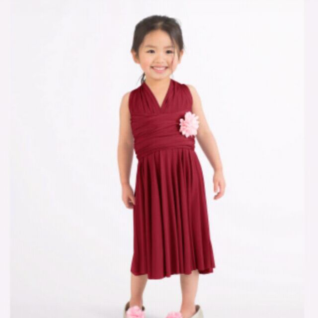 Infinity dress marsala outlet red