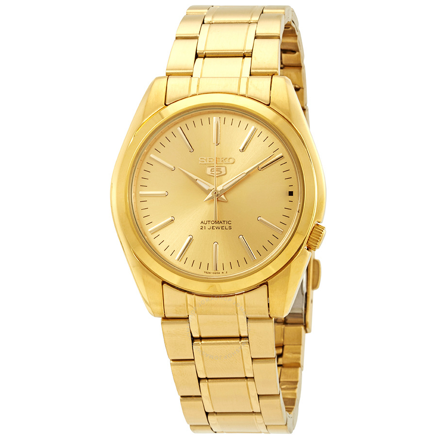 Seiko solid gold watch hot sale