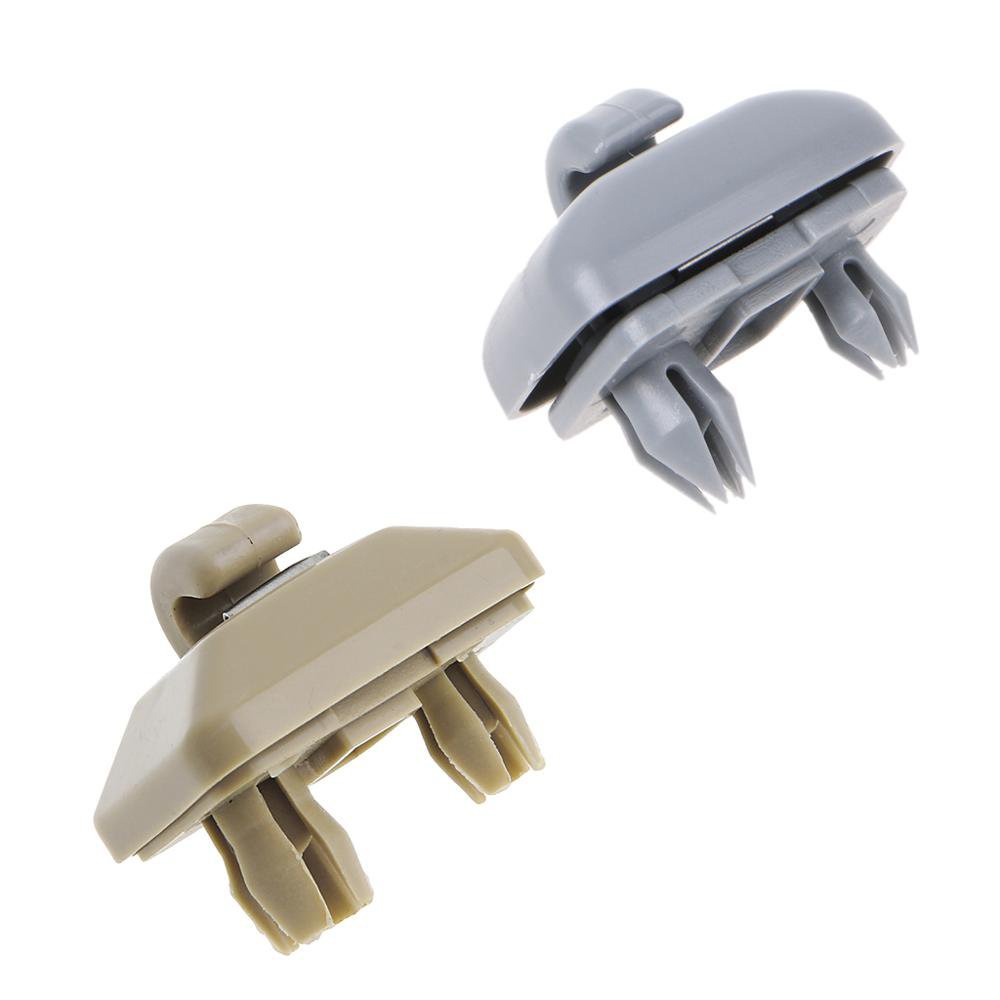 Beige Inner Sun Visor Hook Clip Bracket Hanger For Audi A1 A3 A4 A5 Q3