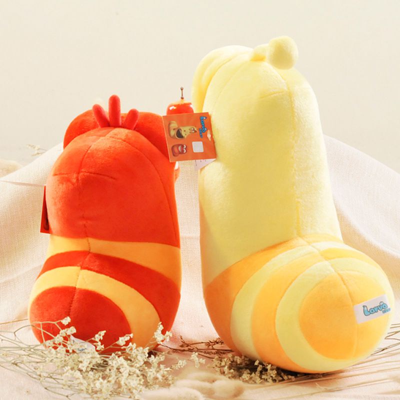 Anime Fun Korean Insect Slug Creative Larva Soft Plush Toys Stuffed ...