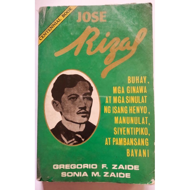 Jose Rizal Centennial book | Shopee Philippines