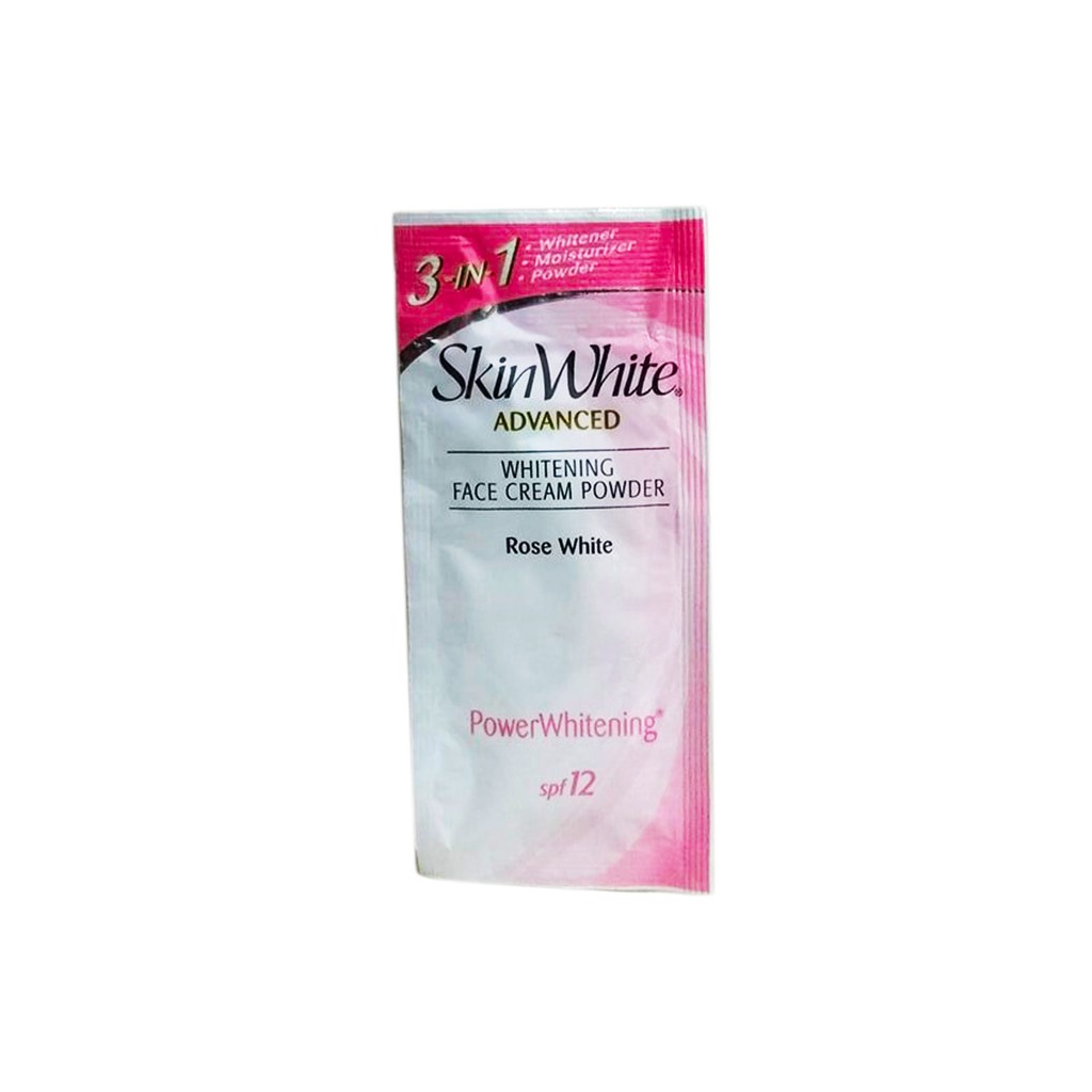 Skinwhite Power Whitening Face Cream Powder Rose White 7g Shopee