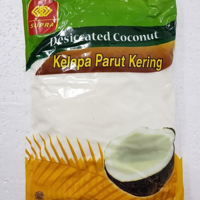 Supra Desded Coconut/Dry Grated Coconut/Fine Dry Coconut 1kg | Shopee ...