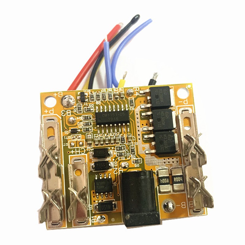 Jual BMS 5S 15A 18650 Li-ion Lithium Battery Protection Board BMS Over Current Short Circuit Dengan Kabel I.27672890