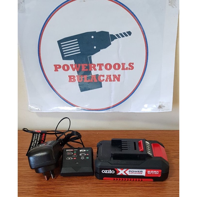 Ozito 18v Pxc Original Battery And Charger | Shopee Philippines