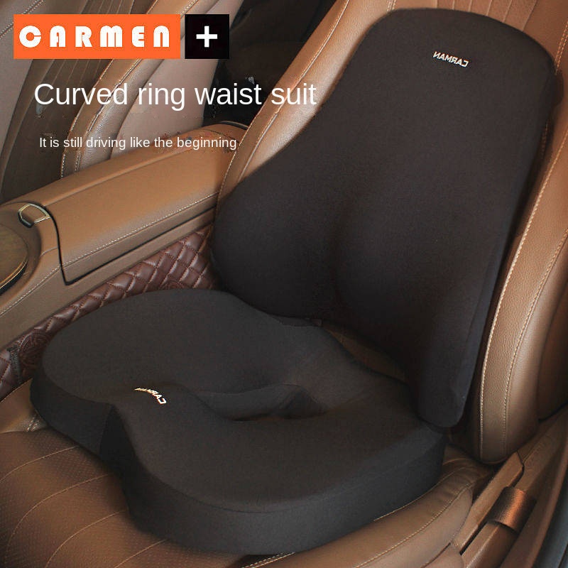 Car Cushion Backrest Lumber Pad Single Main Driving Thickened Height