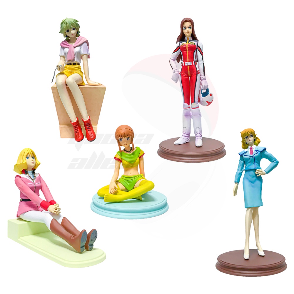 Popy B-Club Gundam Heroines Selection Trading Figures (Set of 5 ...