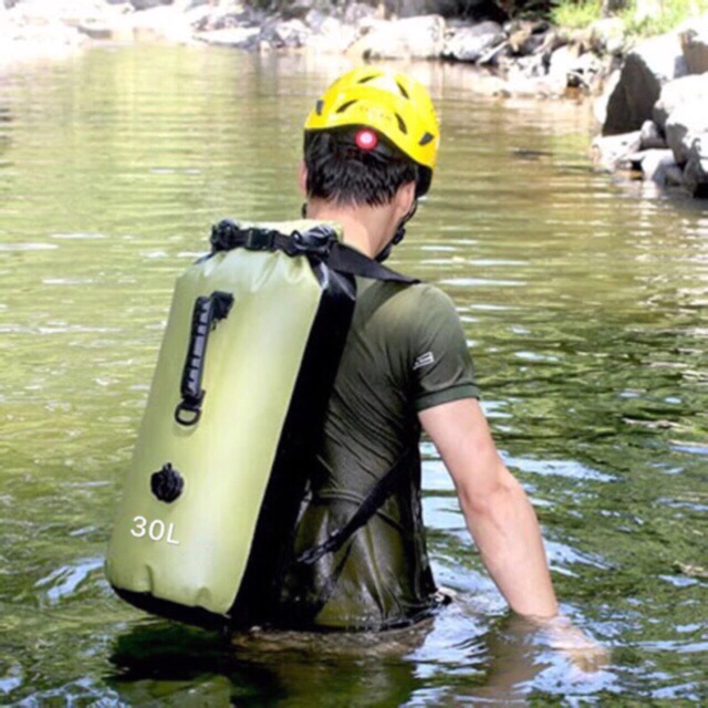 30L Dry Bag High Quality Waterproof Survival Pack Ocean Pack | Shopee ...