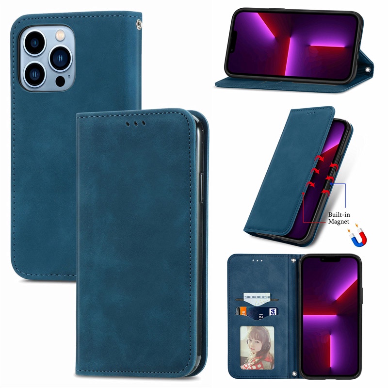 Flip Wallet Cover for VIVO Y28 Y17S Y27 Y27S Y02S Y02 Y02a Y02t Y16 Y36 ...