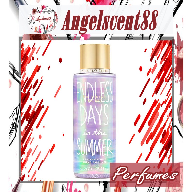 C2 Victoria's Secret Endless Days in the Summer Fragrance Mist Perfume ...