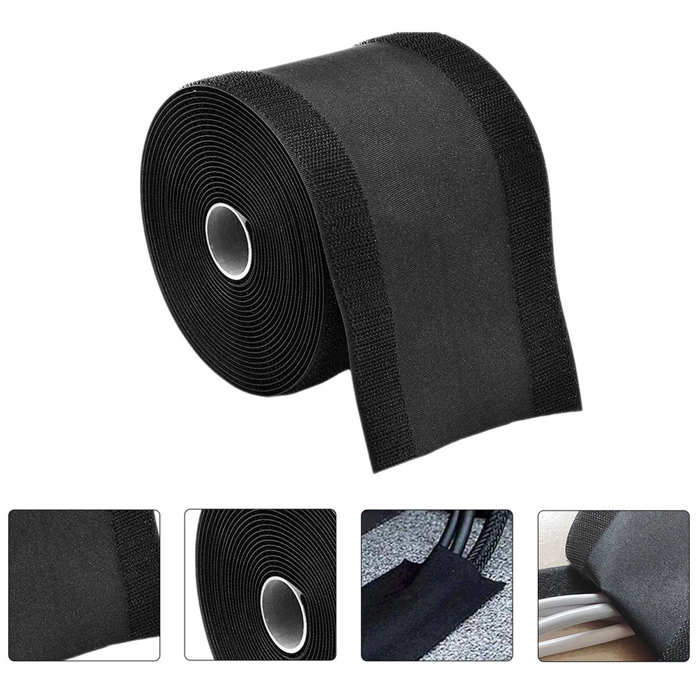 1/3M Self-adhesive Cable Protector Cable Management Cable Grip Strip ...