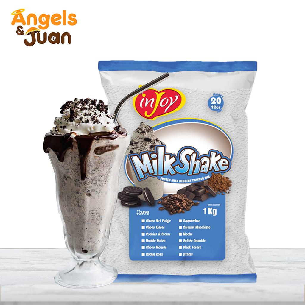 inJoy Cookies and Cream Milk Shake Powder Milk Drink 1kg Shopee