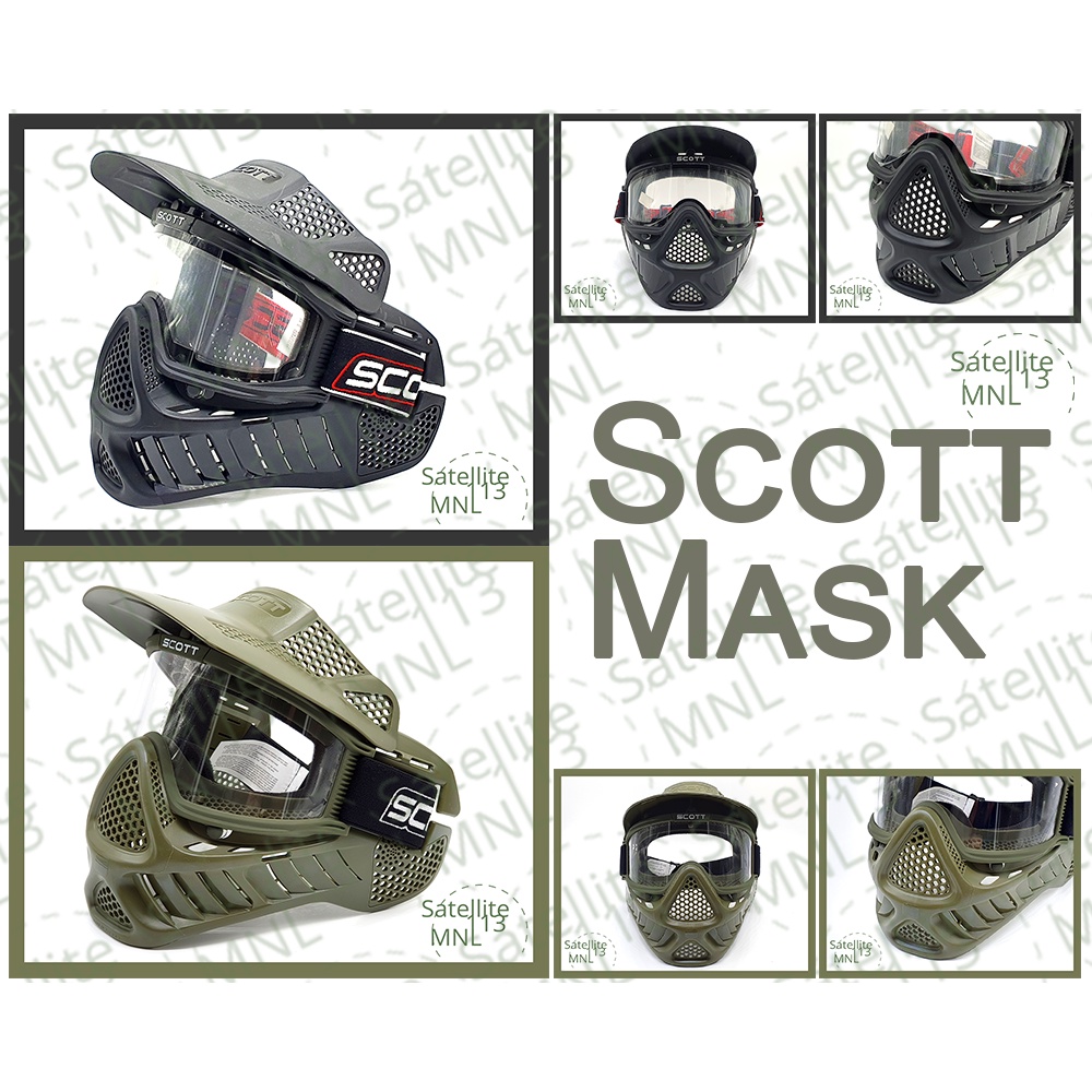 Scott Protective Mask with Adjustable Band | Shopee Philippines