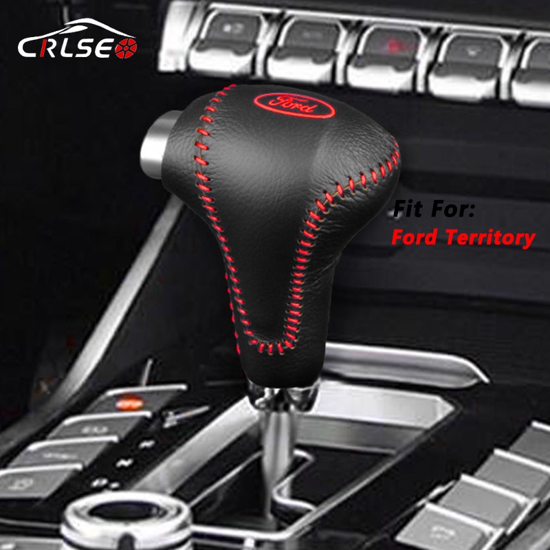 CRLSEO Ford Territory 2019 2020 2021 Car Leather Gear Shift Lever Cover