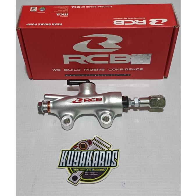 RCB REAR MASTER PUMP GRT FORGE PISTON UNIVERSAL | Shopee Philippines