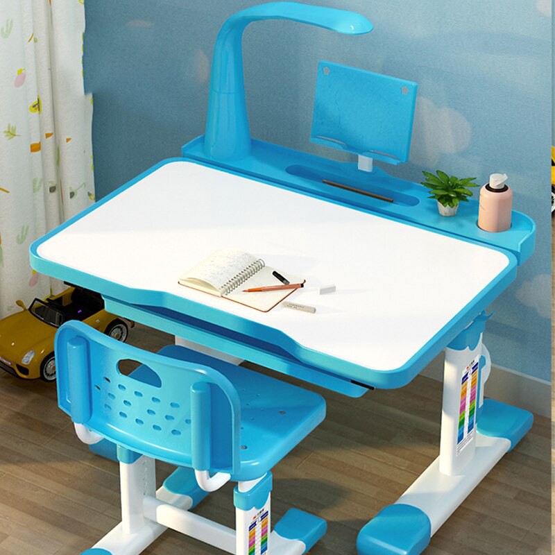 Height adjustable childrens store table