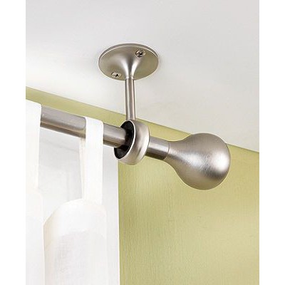 WPT-5288 2pcs of 1set Center Post (Wall Mounted For Curtain Rod ...