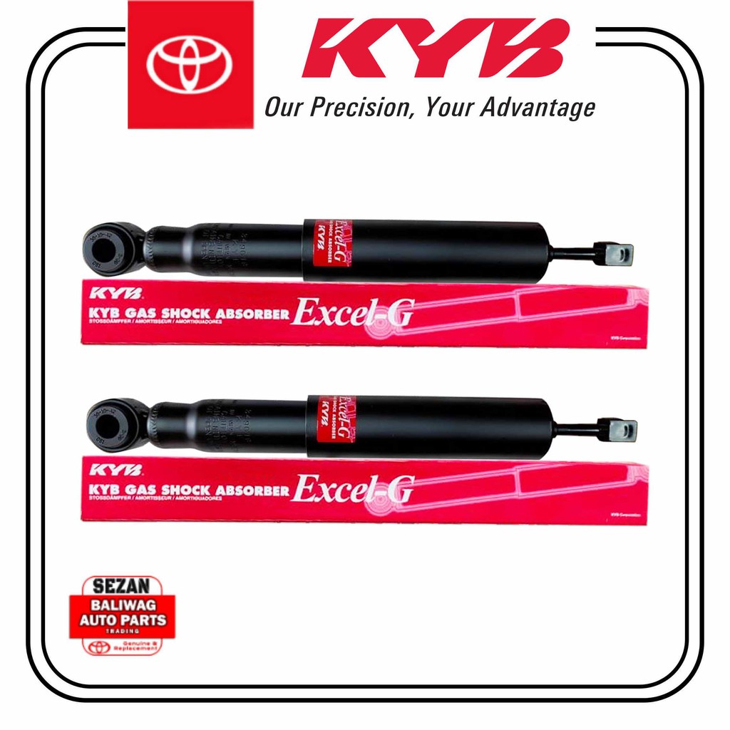 KYB KAYABA TOYOTA INNOVA 2005-2015 SHOCK ABSORBER REAR SET 349016 ...