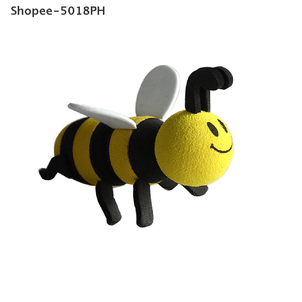 [SNOWPH] Car Antenna Toppers Cute Smiley Honey Bumble Bee Aerial Ball