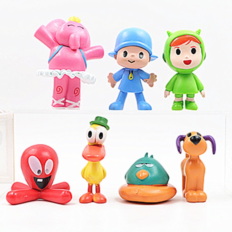 Peluche Souple Pocoyo - Personnage Elly, Pato, Loula Au Choix | Jouet Doux Pour Enfant à Partir De 3 Ans